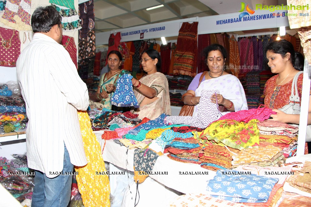 Cotton Fab 2013 Exhibition-Cum-Sale at Sri Satya Sai Nigamagamam, Hyderabad