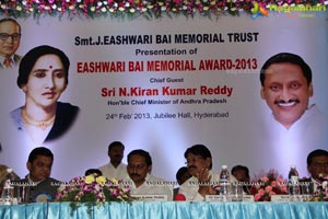 Eashwari Bai Memorial Award 2013