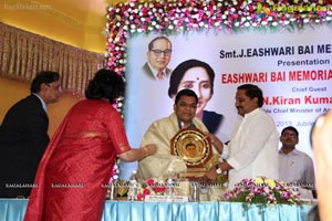 Eashwari Bai Memorial Award 2013