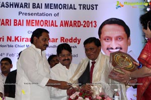 Eashwari Bai Memorial Award 2013