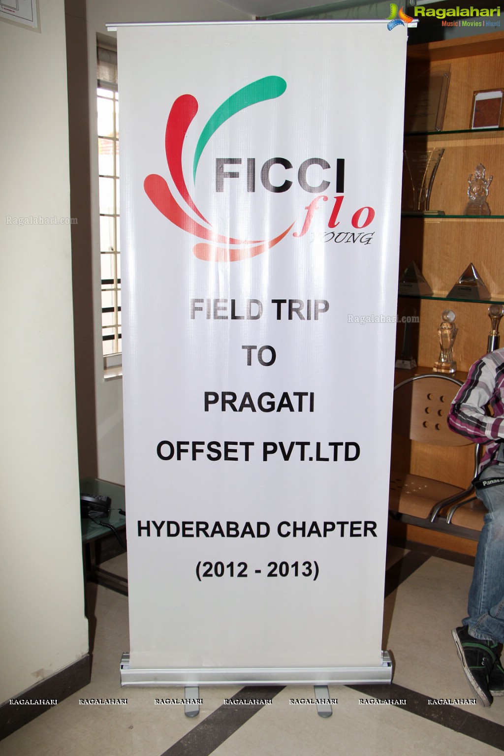 YFLO Hyderabad Chapter Field Trip to Pragati Offset