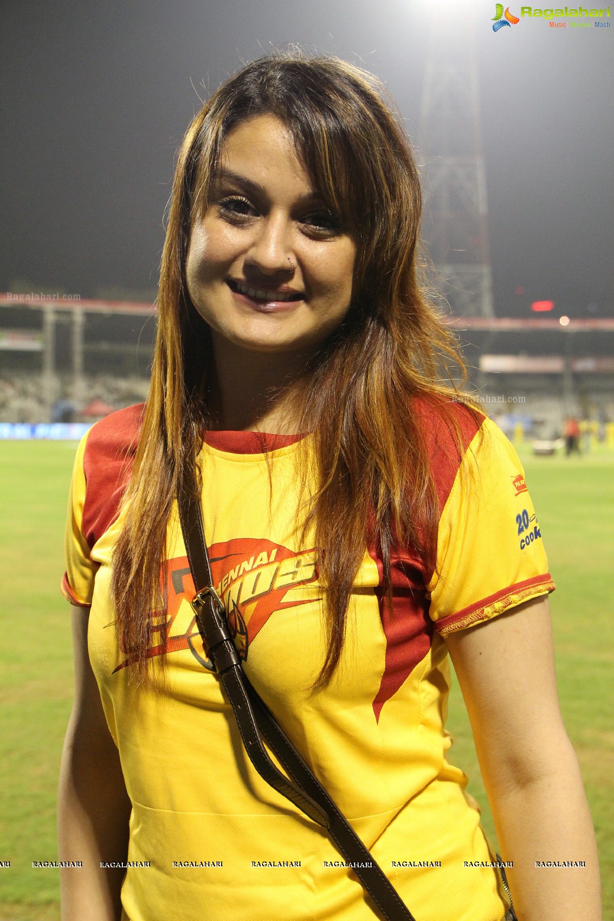 Heroines Hungama at Celebrity Cricket League 2013, Hyderabad