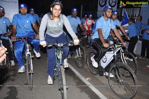 Hyderabad Metro Rail Cycle Ride