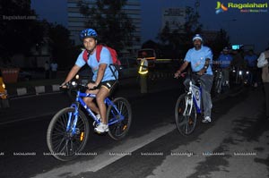 Hyderabad Metro Rail Cycle Ride