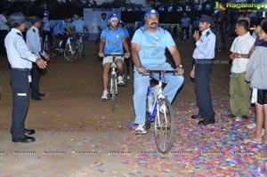 Hyderabad Metro Rail Cycle Ride