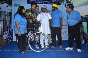 Hyderabad Metro Rail Cycle Ride