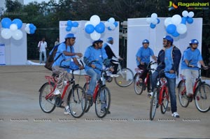 Hyderabad Metro Rail Cycle Ride