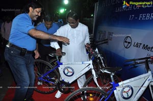 Hyderabad Metro Rail Cycle Ride