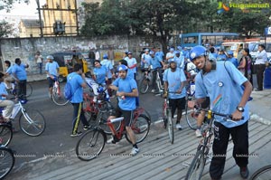 Hyderabad Metro Rail Cycle Ride