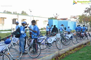 Hyderabad Metro Rail Cycle Ride