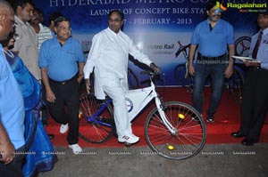 Hyderabad Metro Rail Cycle Ride