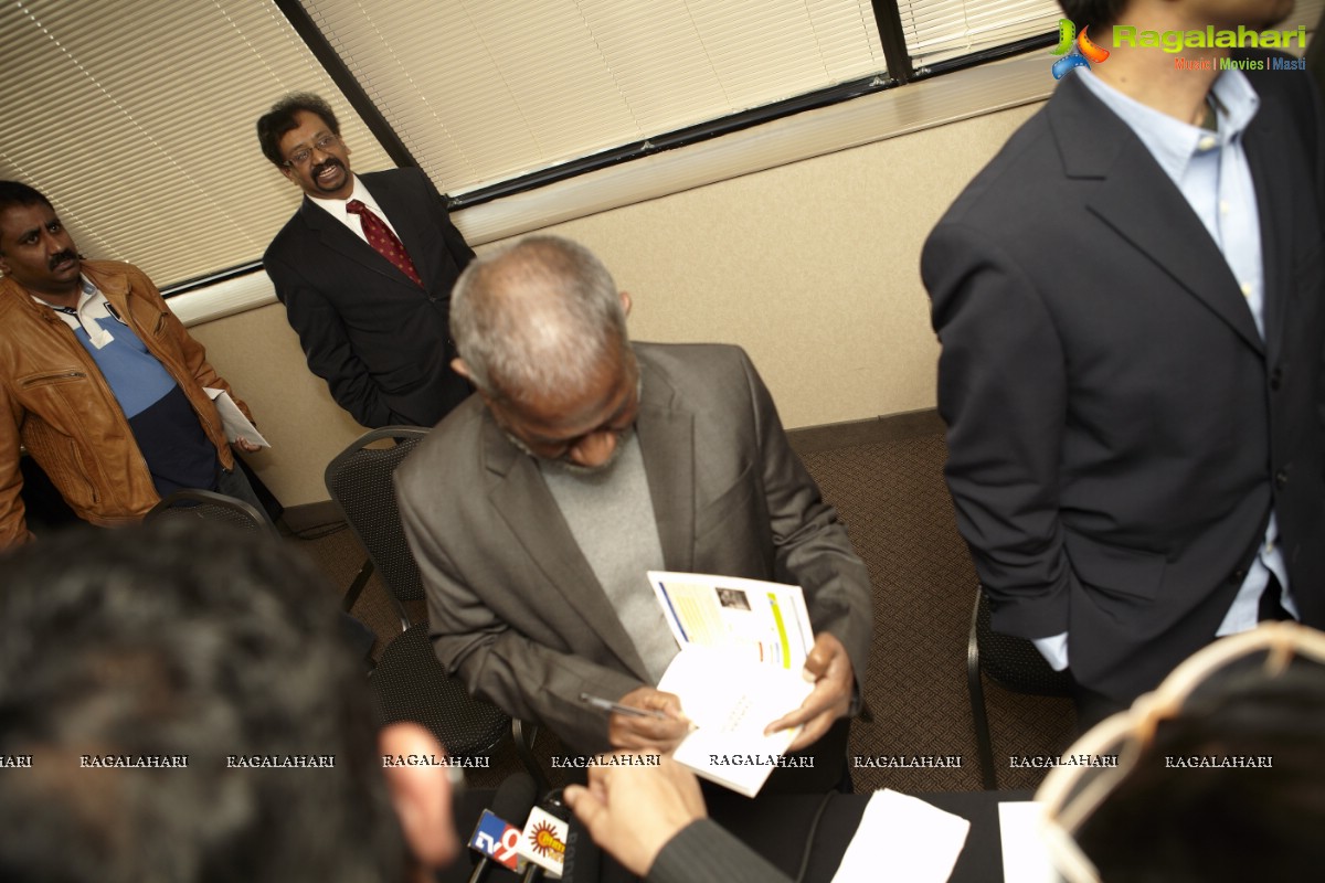 Ilayaraja's Live in Concert in New Jersey - Press Meet by iDream Media