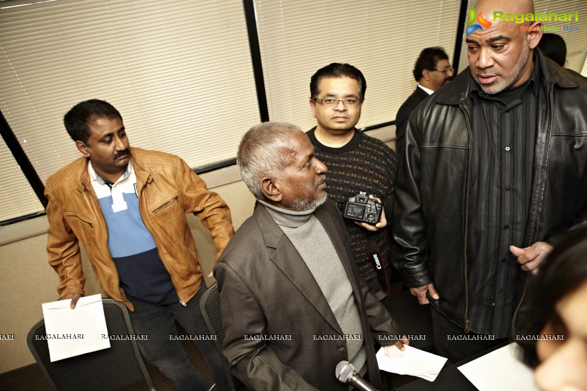 Ilayaraja's Live in Concert in New Jersey - Press Meet by iDream Media