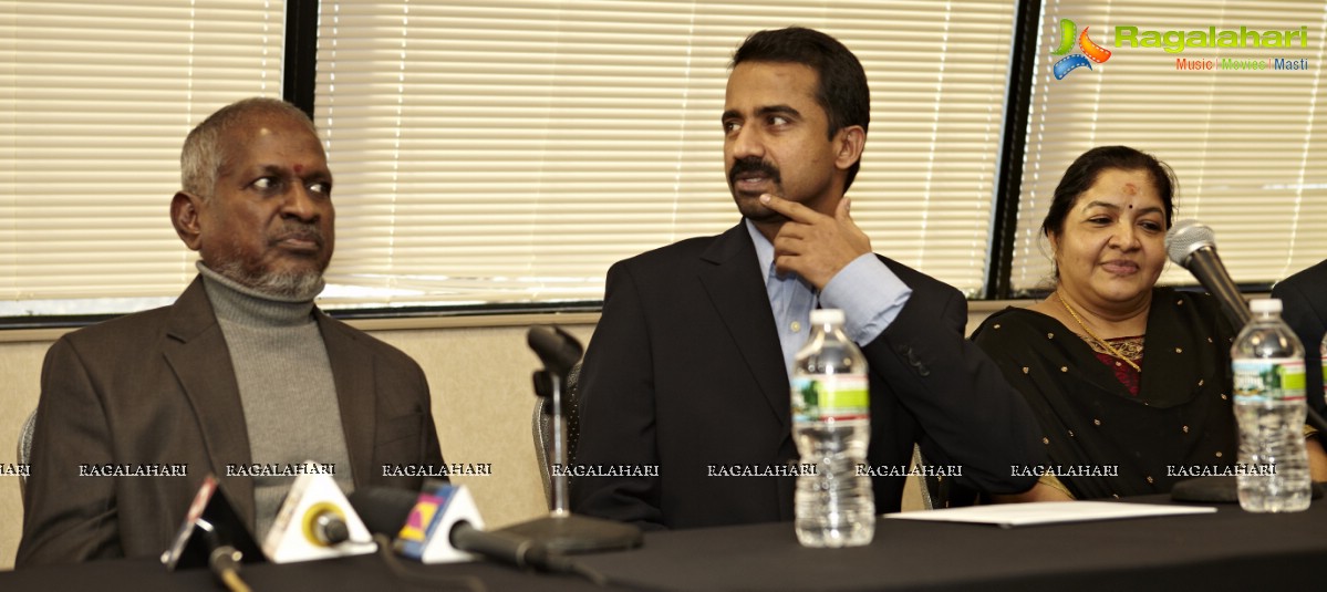 Ilayaraja's Live in Concert in New Jersey - Press Meet by iDream Media