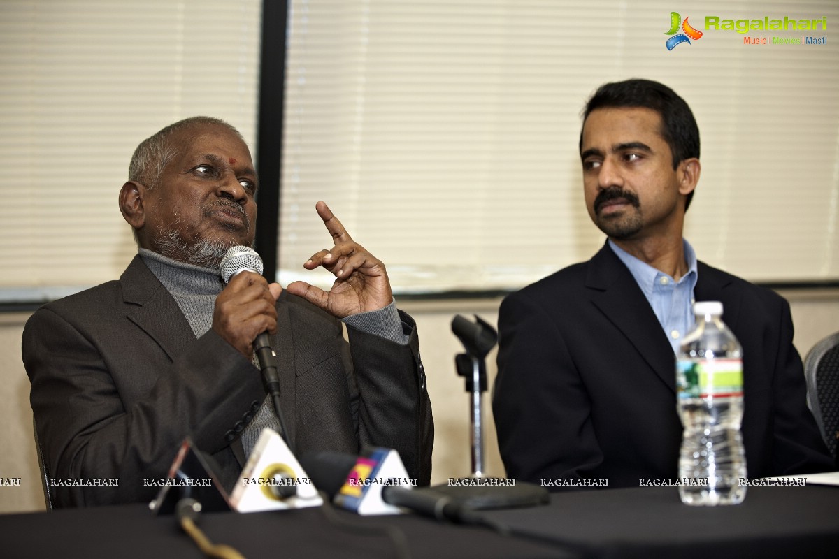 Ilayaraja's Live in Concert in New Jersey - Press Meet by iDream Media