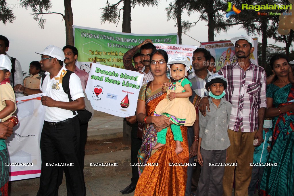 NIMS Hyderabad International Childhood Cancer Day 2013 Awareness Walk