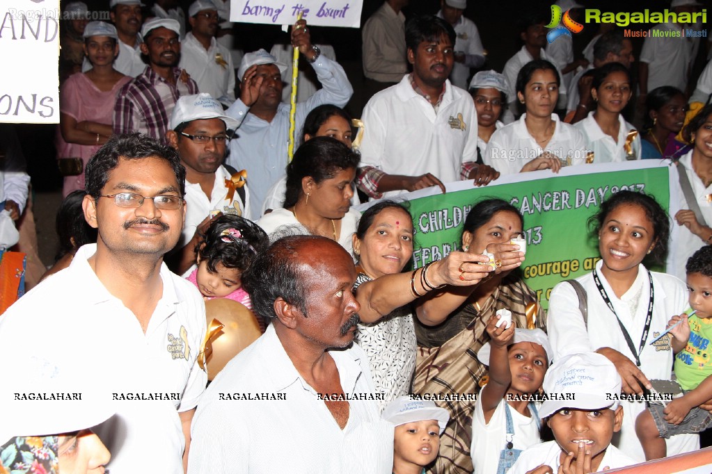 NIMS Hyderabad International Childhood Cancer Day 2013 Awareness Walk