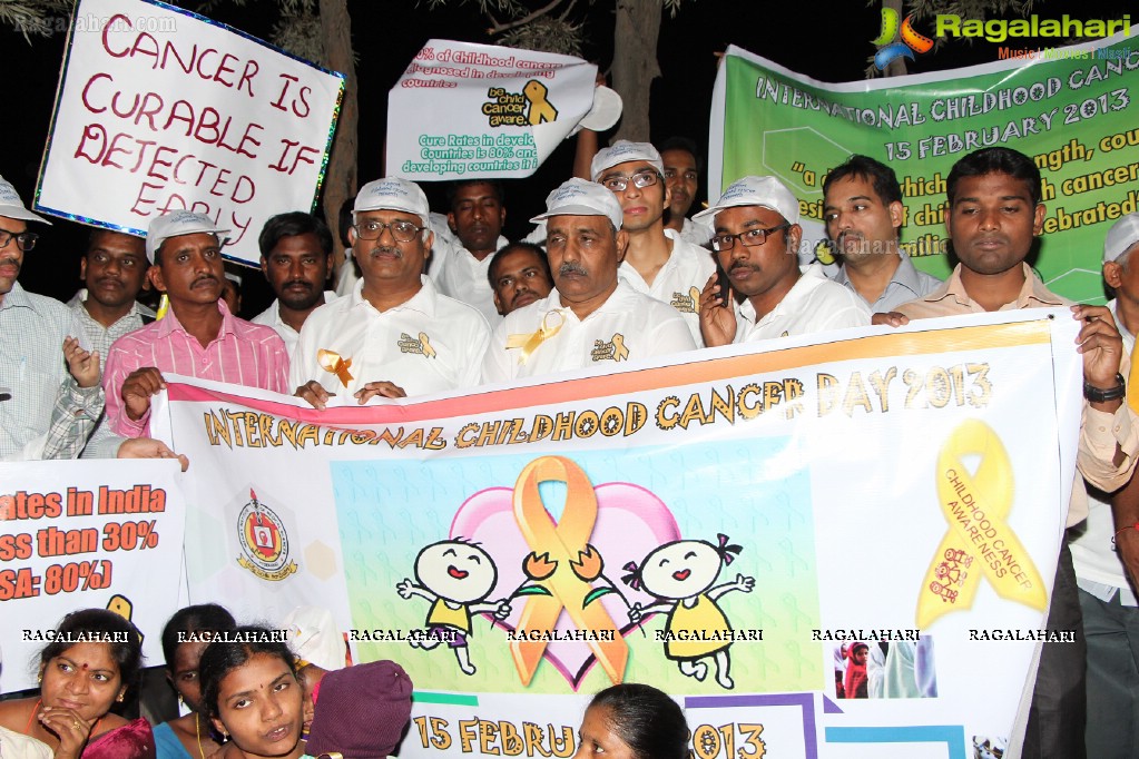 NIMS Hyderabad International Childhood Cancer Day 2013 Awareness Walk