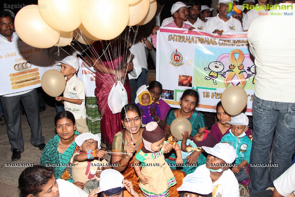 NIMS Hyderabad International Childhood Cancer Day 2013 Awareness Walk