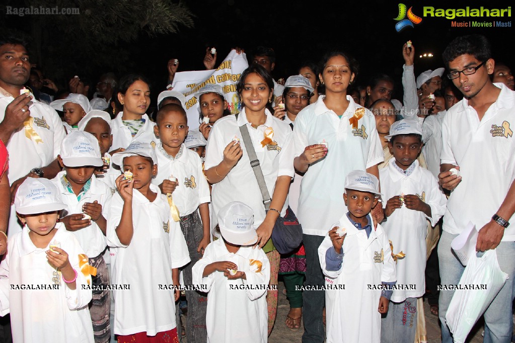 NIMS Hyderabad International Childhood Cancer Day 2013 Awareness Walk