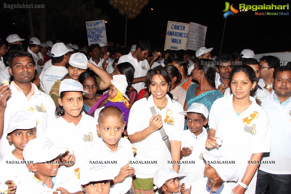 NIMS Hyderabad International Childhood Cancer Day 2013 Awareness Walk