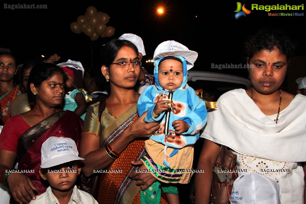 NIMS Hyderabad International Childhood Cancer Day 2013 Awareness Walk