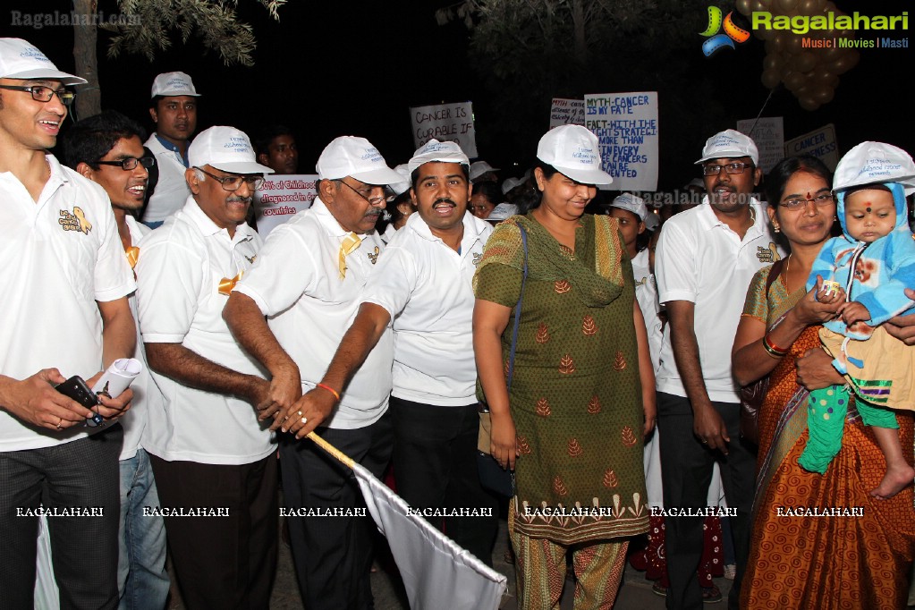 NIMS Hyderabad International Childhood Cancer Day 2013 Awareness Walk