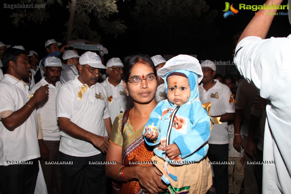 NIMS Hyderabad International Childhood Cancer Day 2013 Awareness Walk