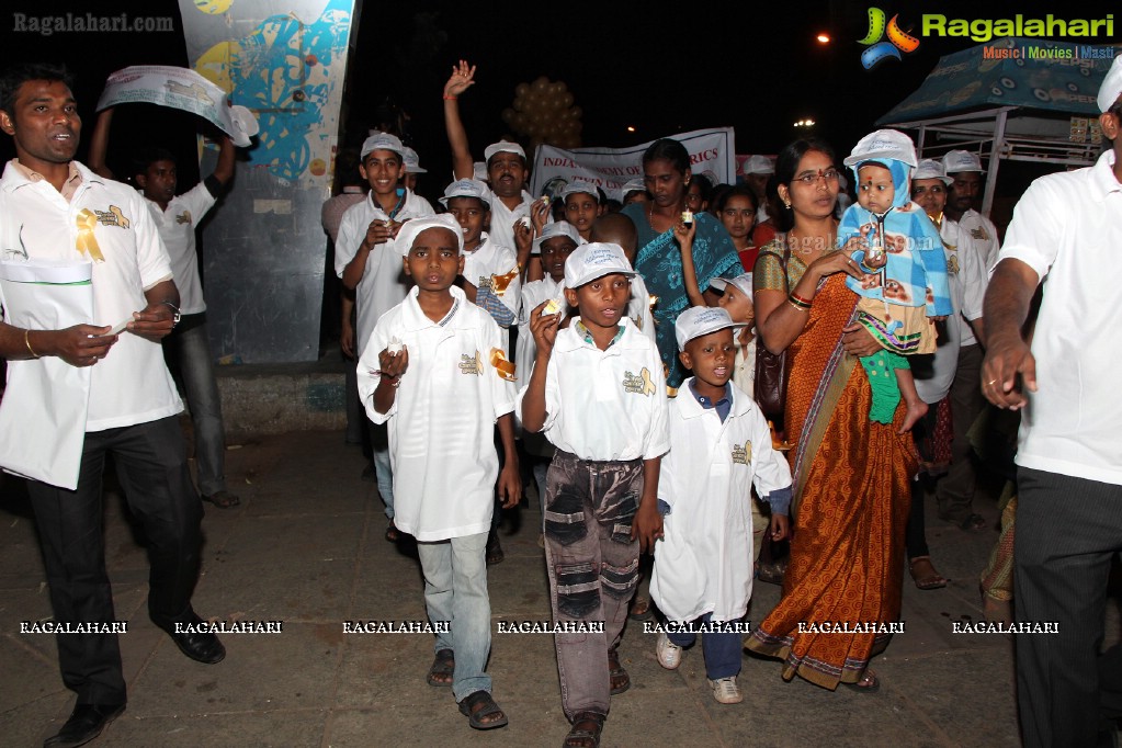 NIMS Hyderabad International Childhood Cancer Day 2013 Awareness Walk