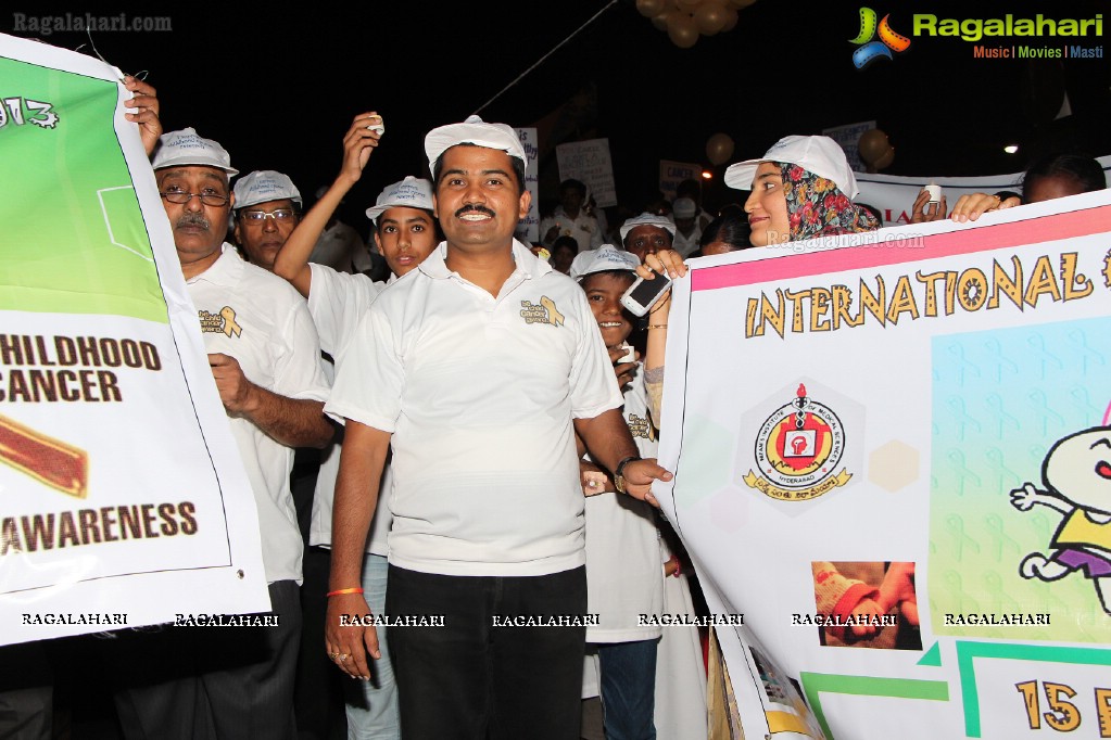 NIMS Hyderabad International Childhood Cancer Day 2013 Awareness Walk