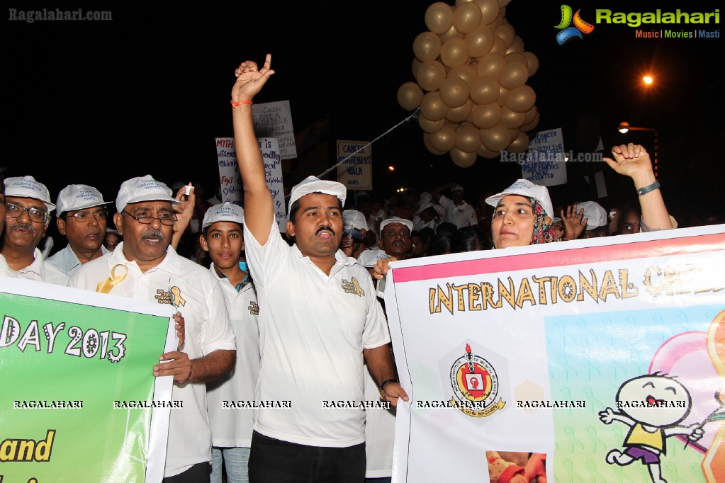 NIMS Hyderabad International Childhood Cancer Day 2013 Awareness Walk