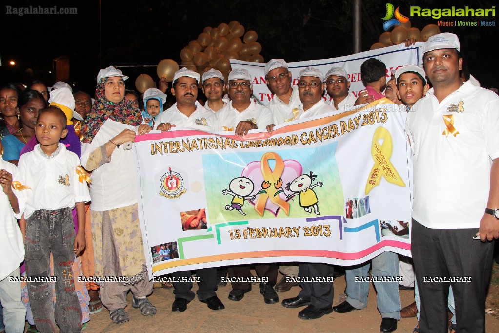 NIMS Hyderabad International Childhood Cancer Day 2013 Awareness Walk