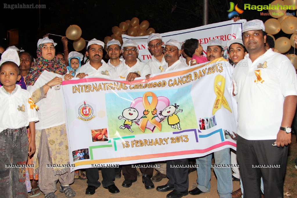 NIMS Hyderabad International Childhood Cancer Day 2013 Awareness Walk