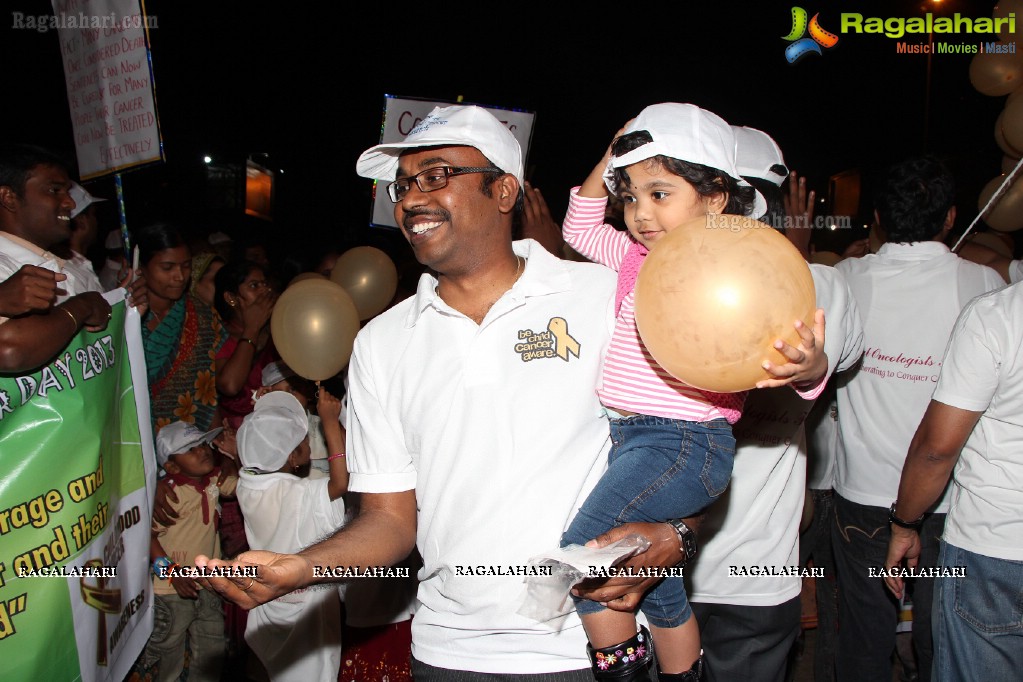 NIMS Hyderabad International Childhood Cancer Day 2013 Awareness Walk