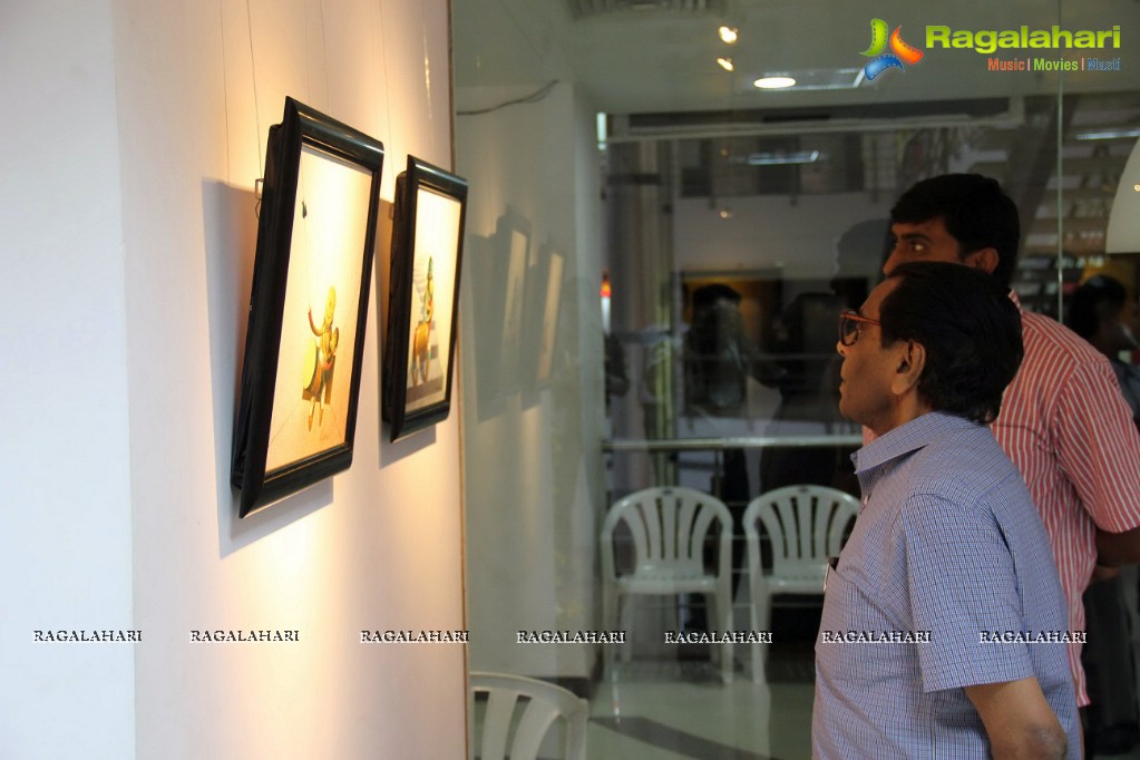 Jayadevanna Paintings Exhibition at Rainbow Art Gallery, Hyd