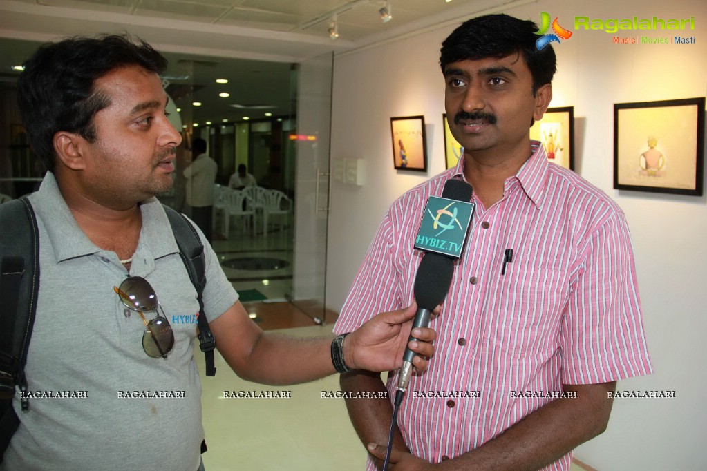 Jayadevanna Paintings Exhibition at Rainbow Art Gallery, Hyd