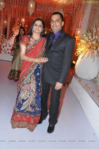 Kanika Ankush Wedding Reception