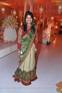 Kanika Ankush Wedding Reception