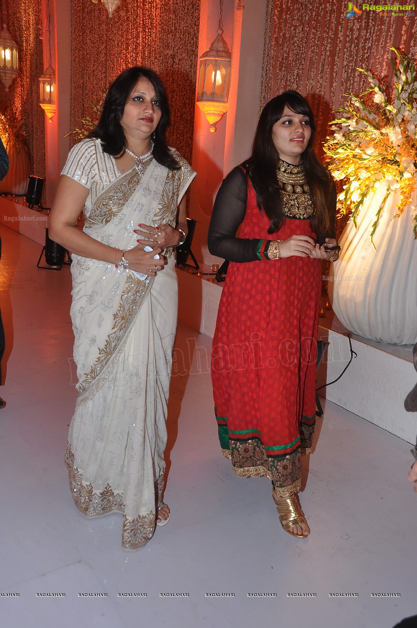 Kanika-Ankush Wedding Reception at N Convention, Hyderabad