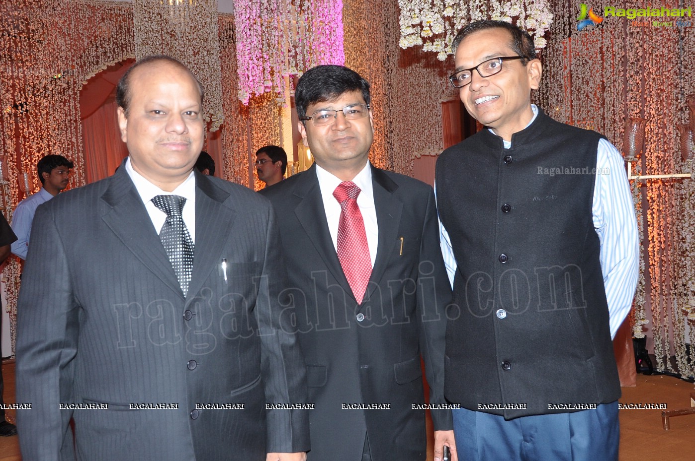 Kanika-Ankush Wedding Reception at N Convention, Hyderabad