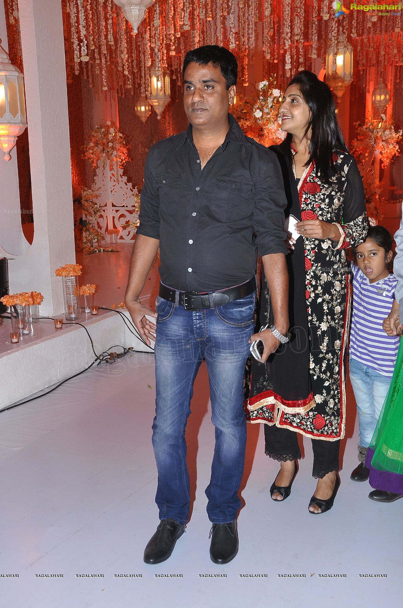 Kanika-Ankush Wedding Reception at N Convention, Hyderabad