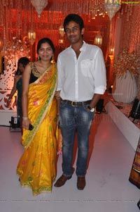 Kanika Ankush Wedding Reception