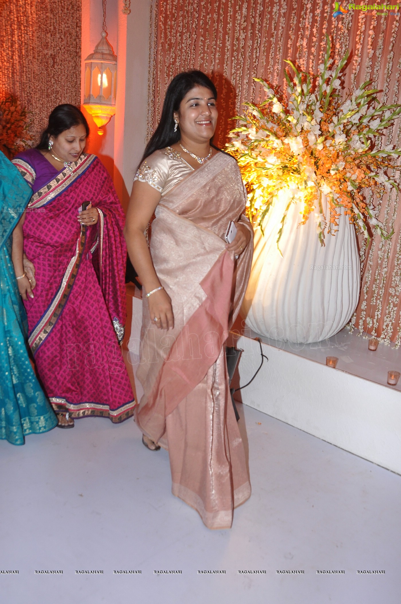 Kanika-Ankush Wedding Reception at N Convention, Hyderabad