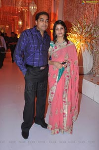 Kanika Ankush Wedding Reception