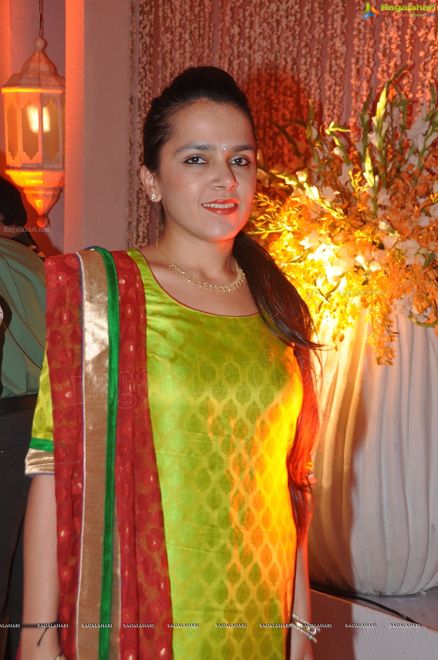 Kanika-Ankush Wedding Reception at N Convention, Hyderabad