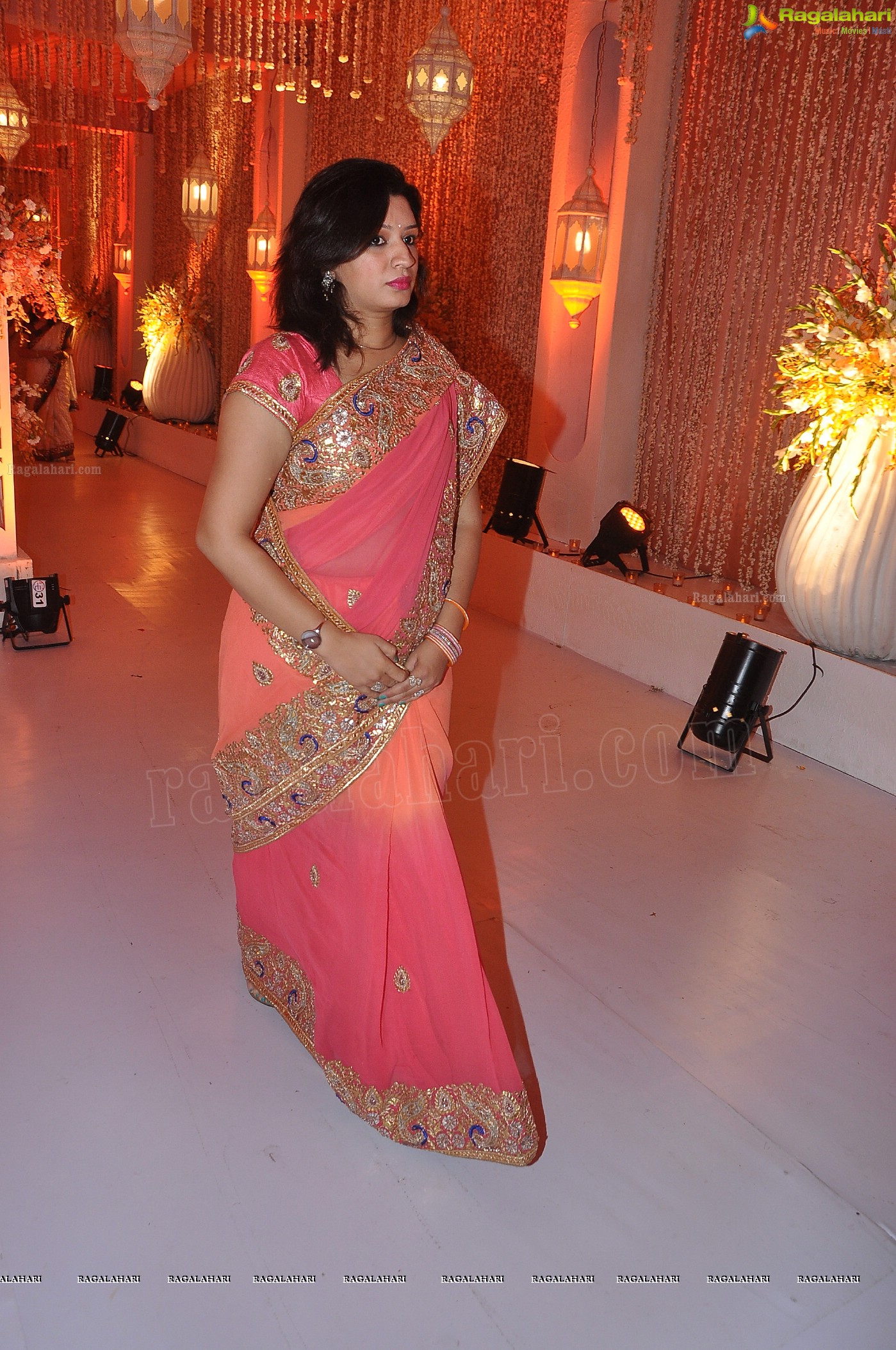 Kanika-Ankush Wedding Reception at N Convention, Hyderabad