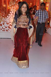 Kanika Ankush Wedding Reception