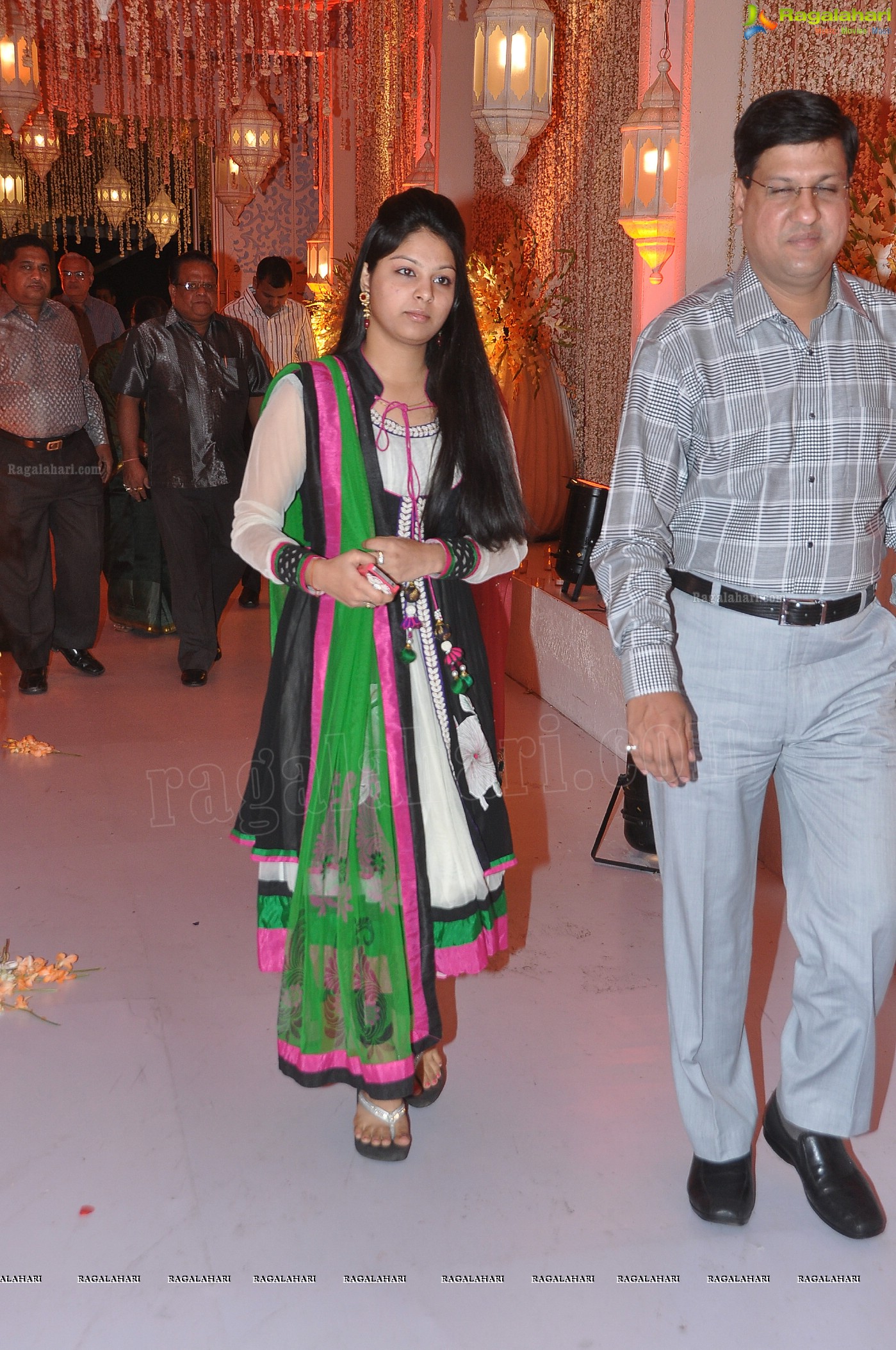 Kanika-Ankush Wedding Reception at N Convention, Hyderabad