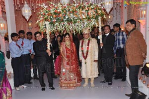 Kanika Ankush Wedding Reception