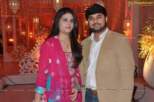 Kanika Ankush Wedding Reception